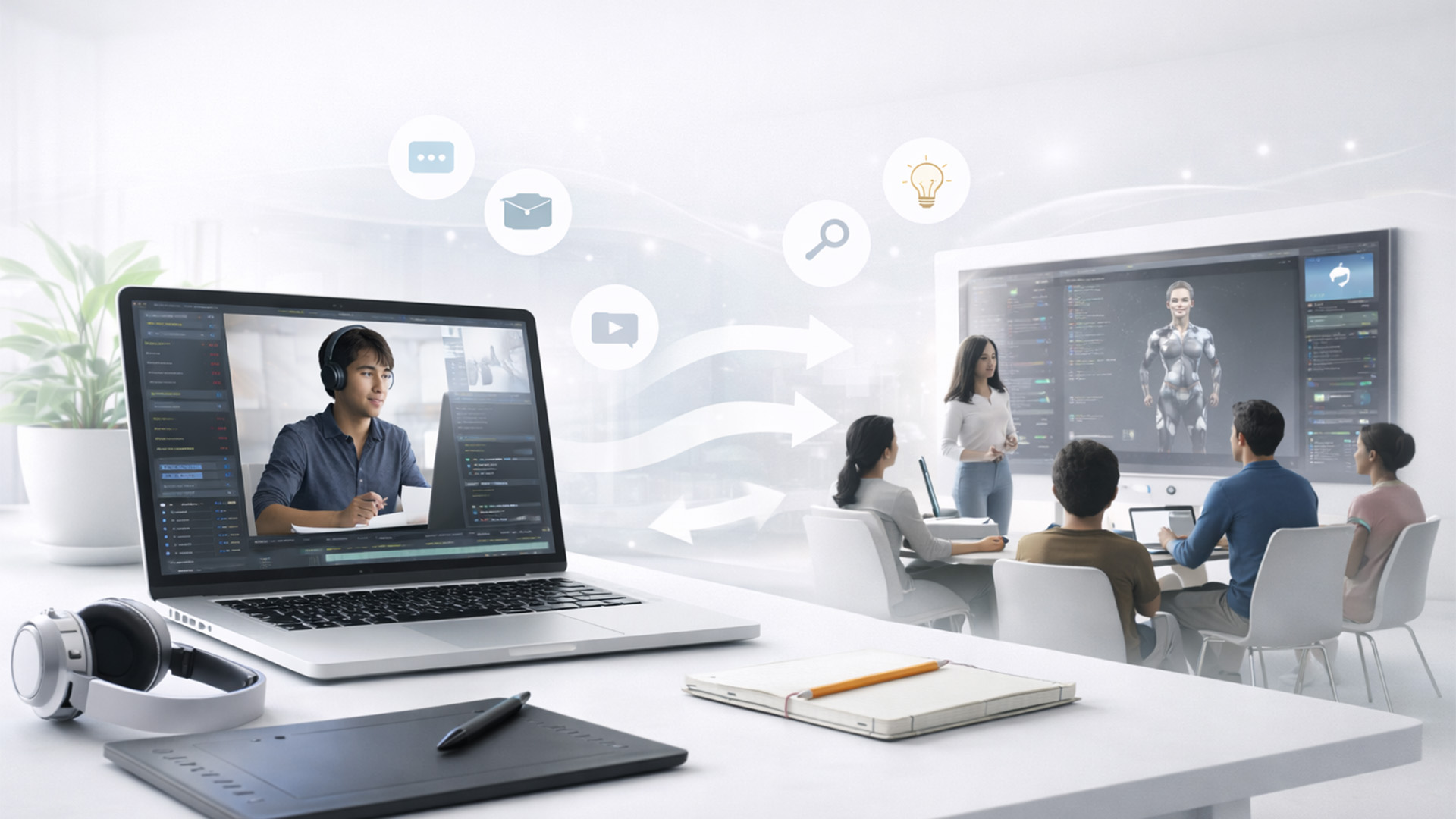 Hybrid Learning Models for Creative Tech: What Works
