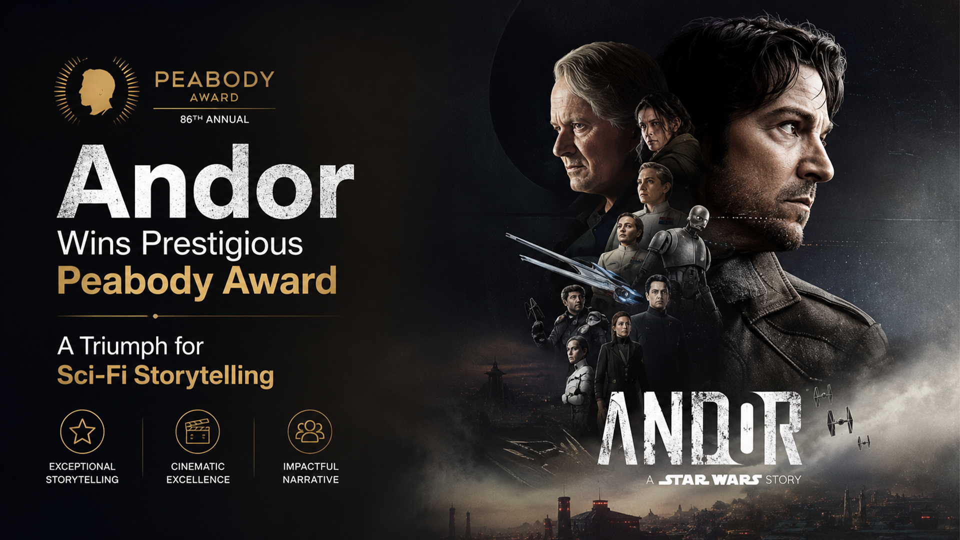 Andor Wins Prestigious Peabody Award: A Triumph for Sci-Fi Storytelling