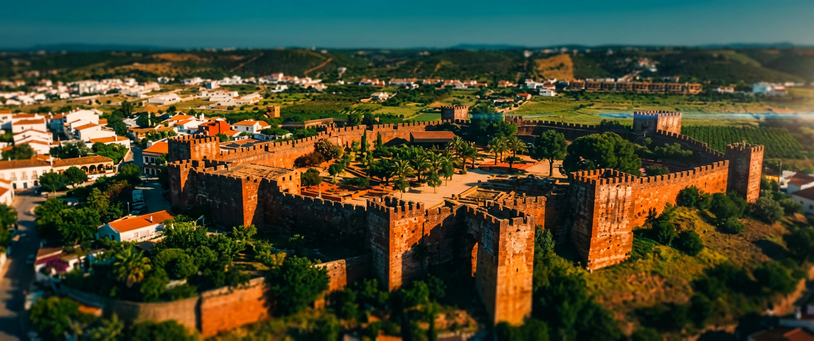 Meio dia em Silves: Castelo, passeios junto ao rio e paragens para café