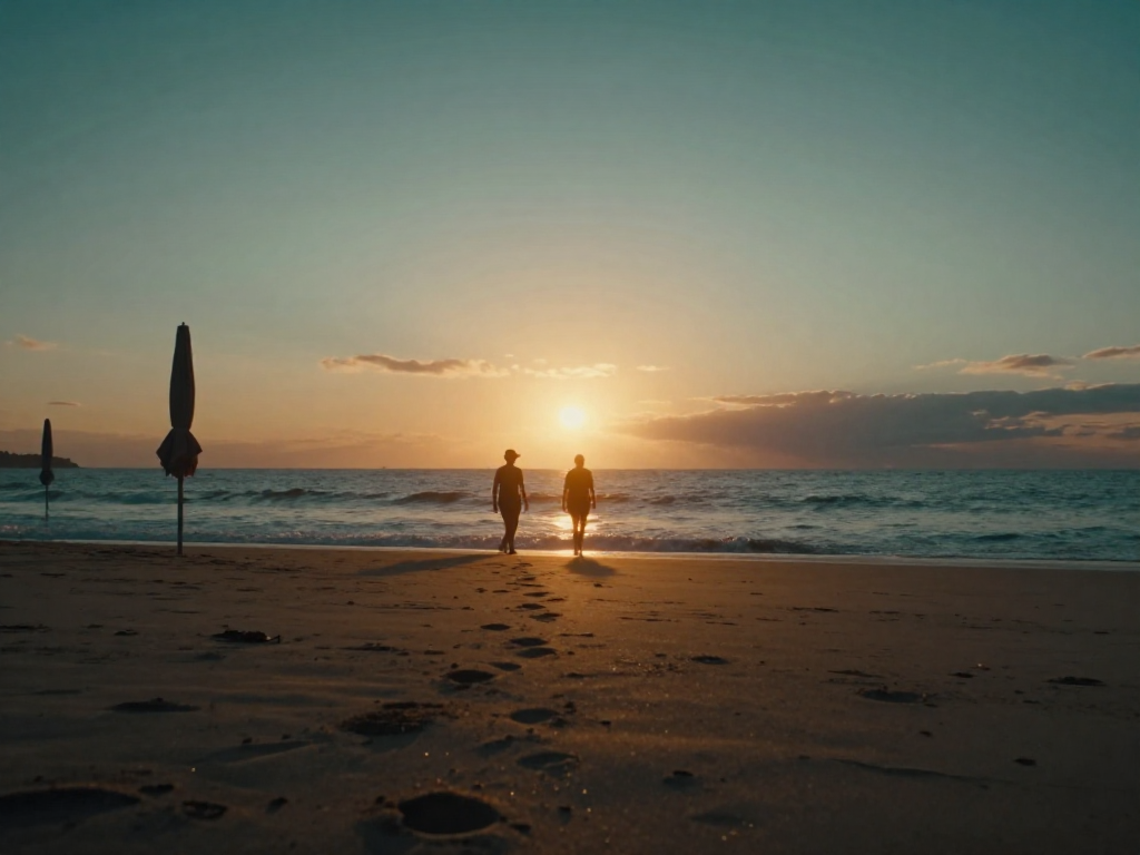 Many of the best moments start right on the sand at sunset.