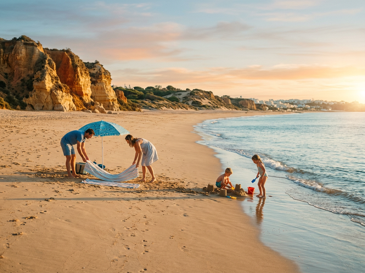 Early beach mornings feel calmer, cooler and far more relaxing.