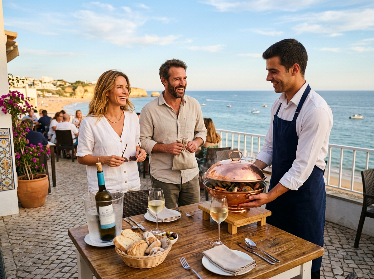 The restaurant guests recommend before, during, and after their Algarve holiday