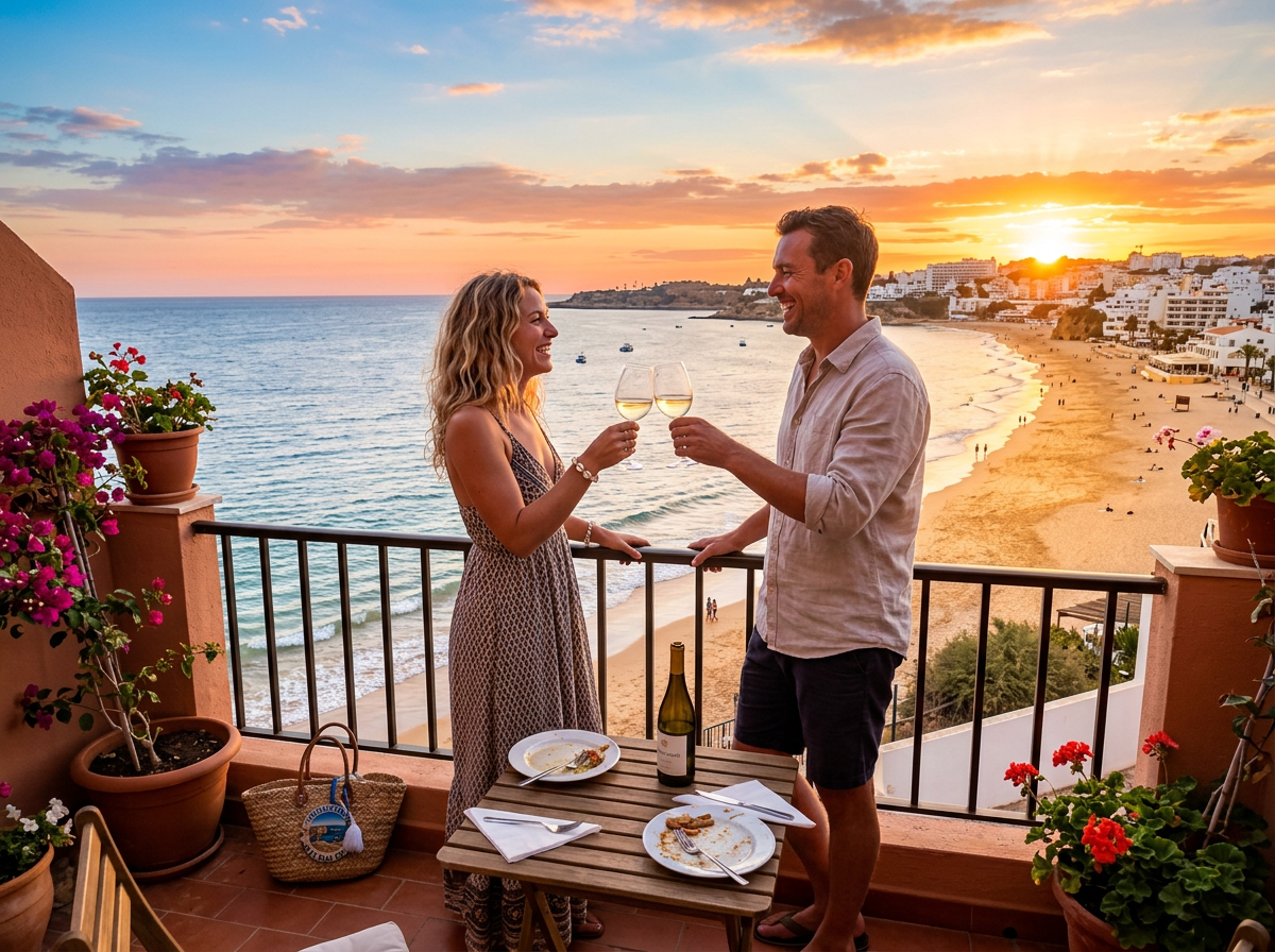 Stay nearby and keep the memory of dinner glowing after sunset