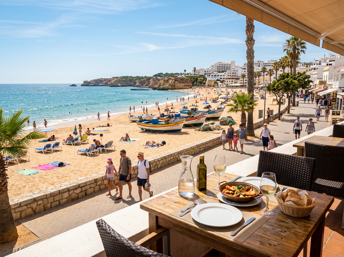 Swim, stroll, linger, then settle in for an unforgettable seafood lunch
