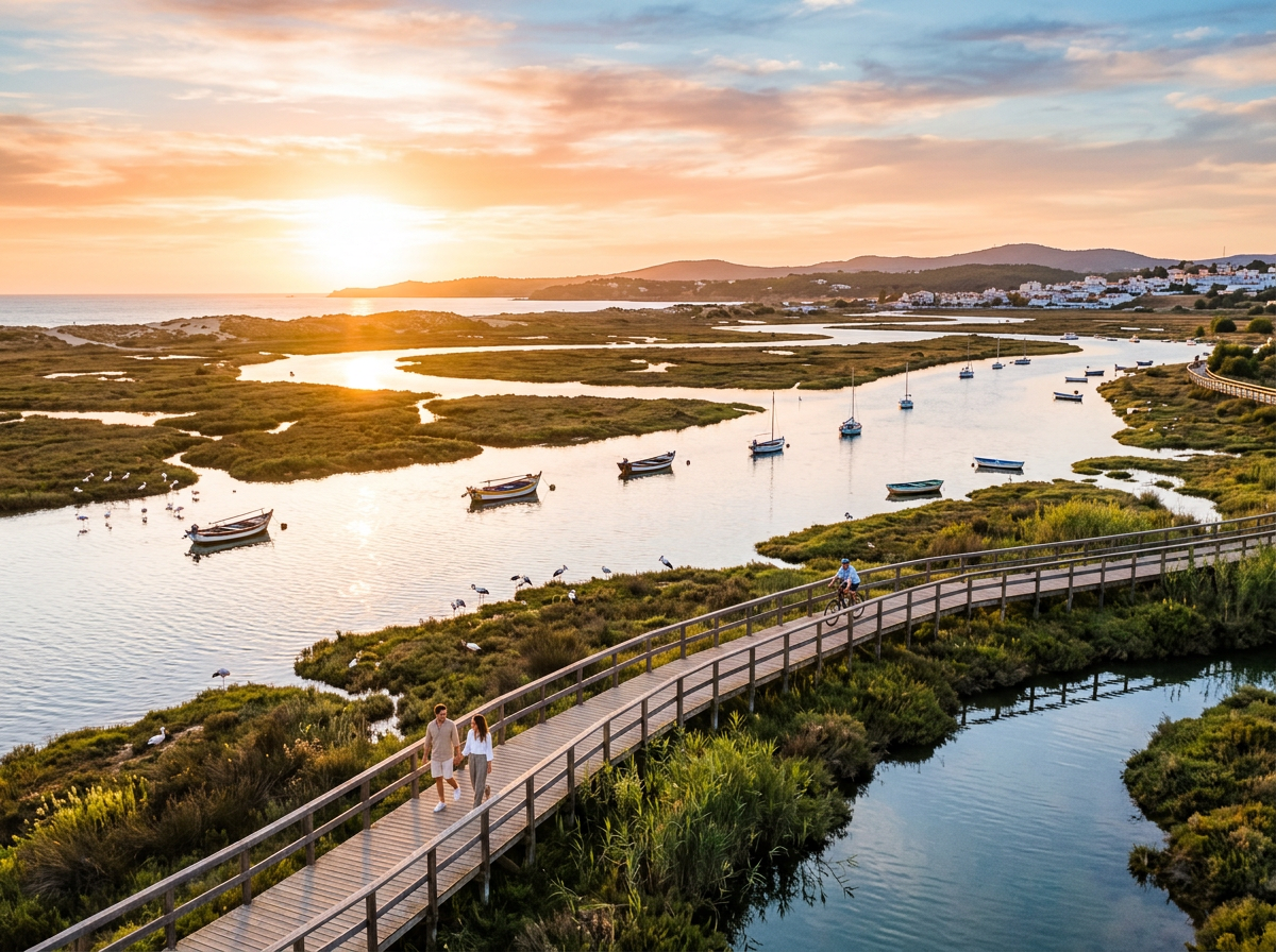 Ria de Alvor: the first nature escape we recommend