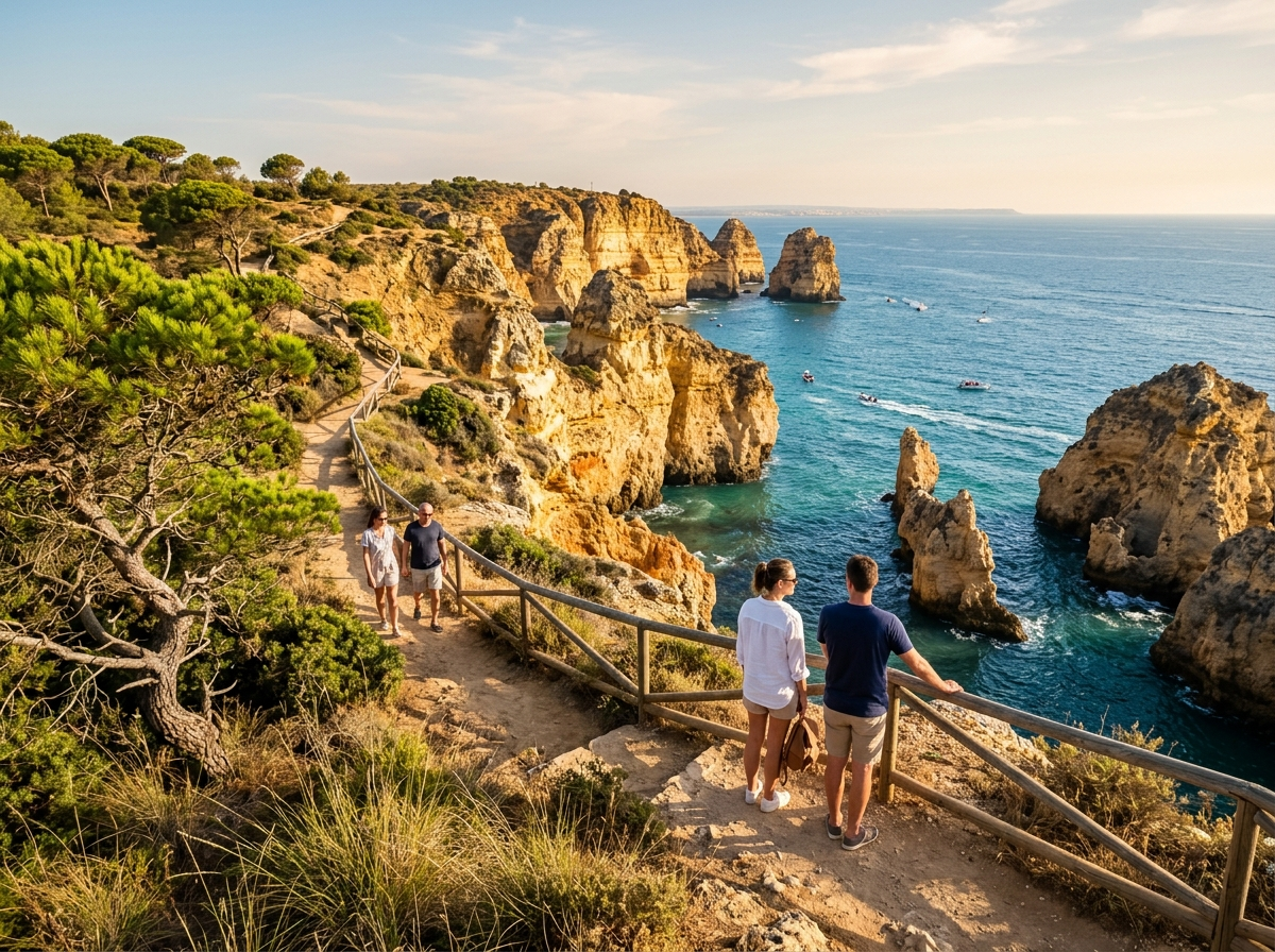 Westward cliffs bring golden light, sea air, and spacious travel rhythm
