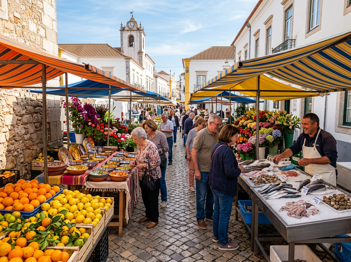 Eastern market towns add colour before the final fado night unfolds