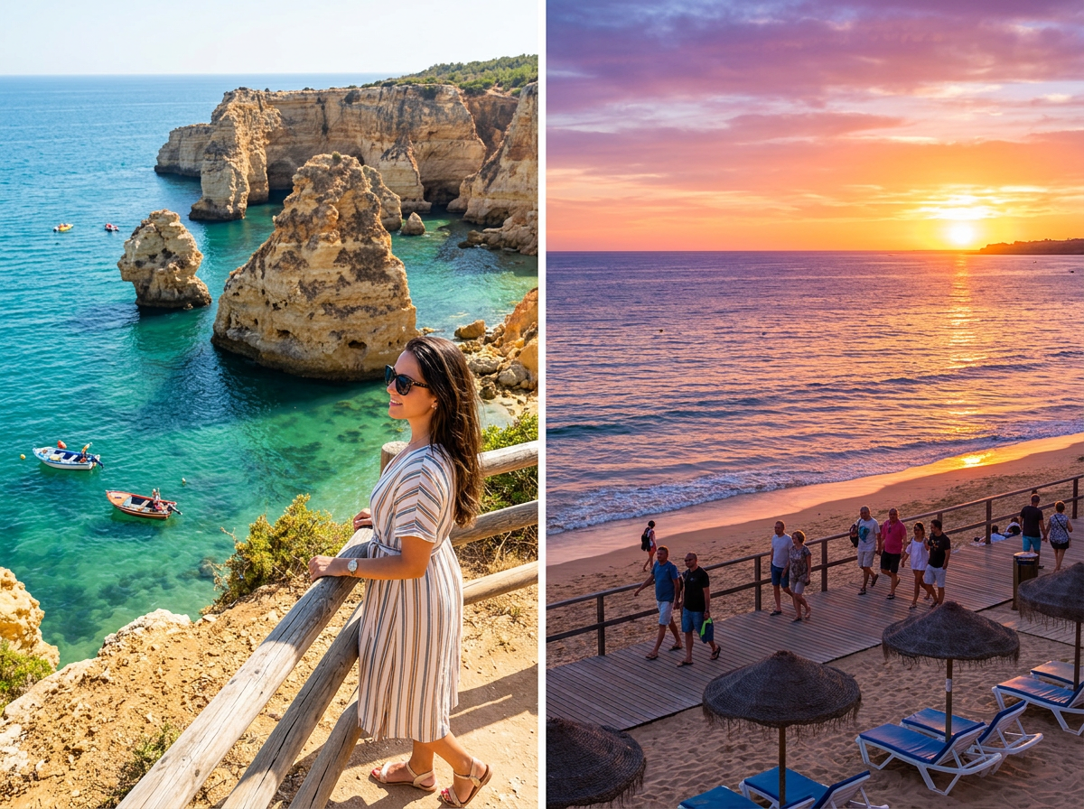 Back to Armação de Pêra: the perfect end to the day