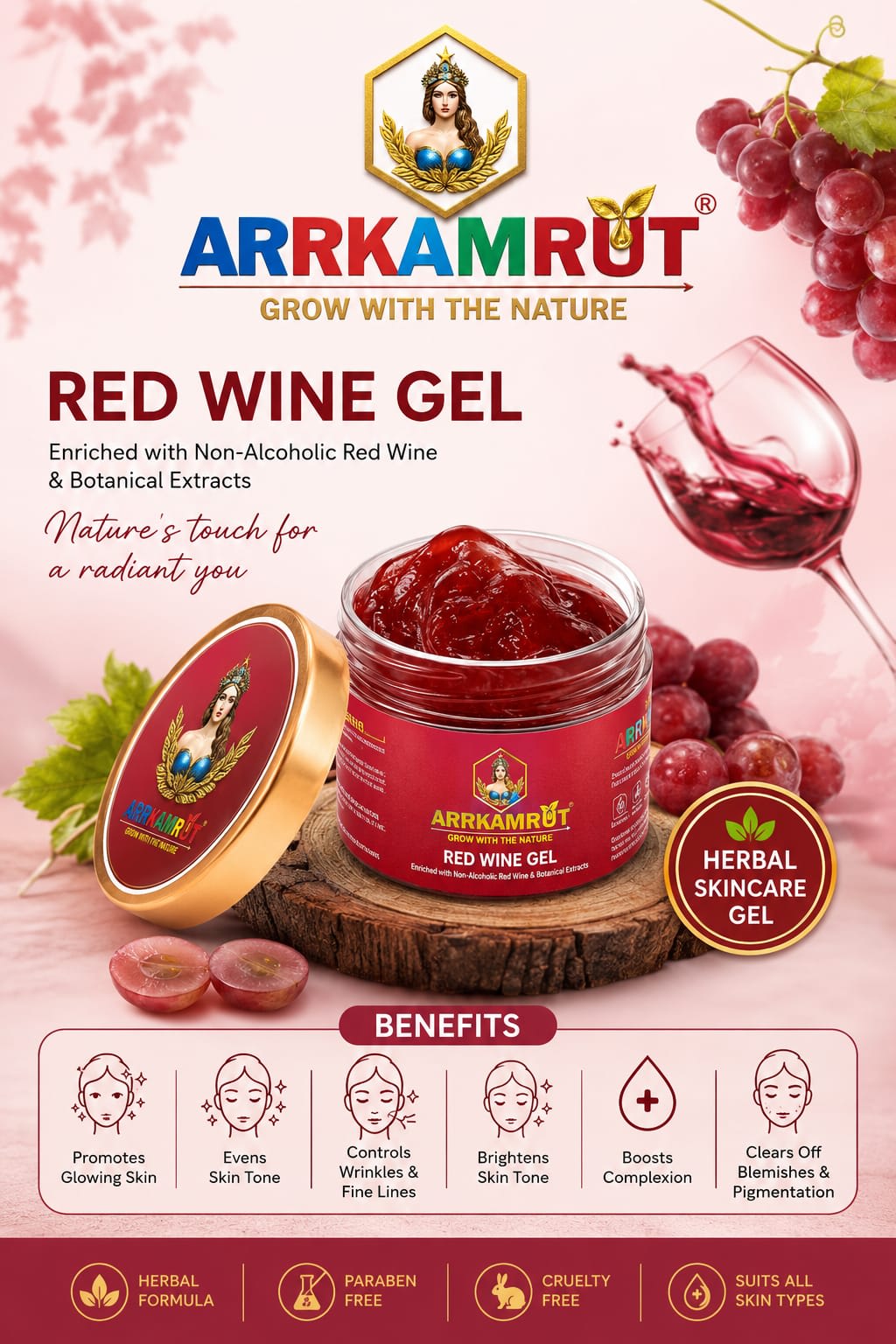 Red Wine Gel