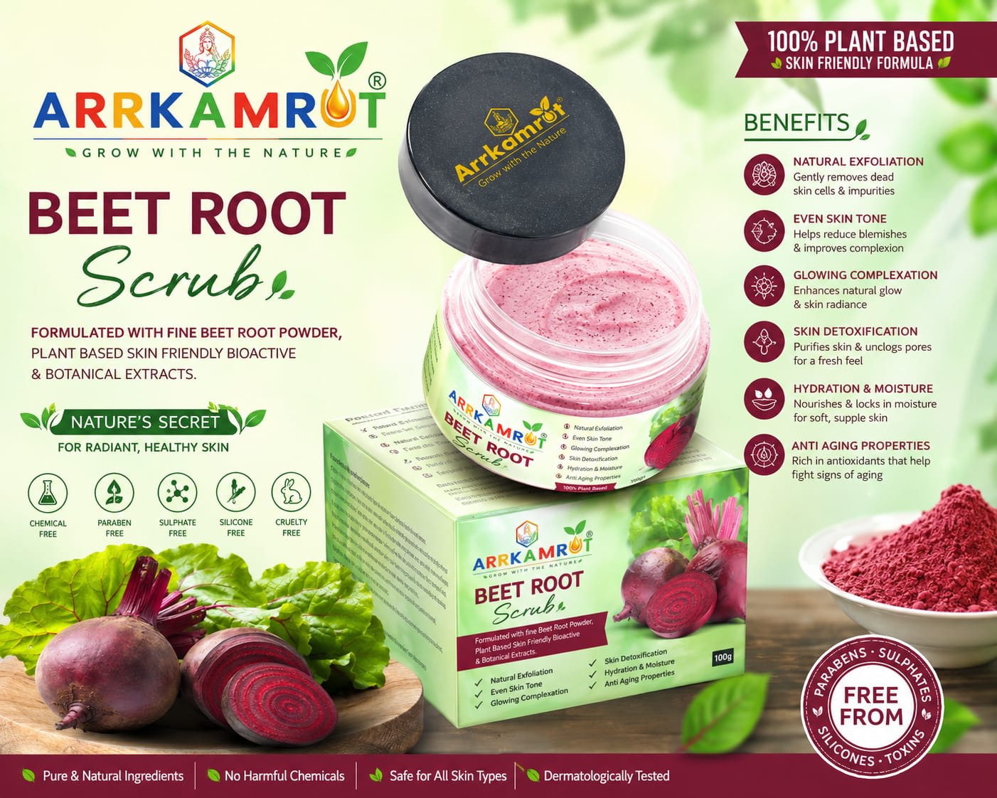Beet Root Scrub