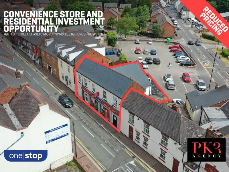 One Stop, 4/6 High Street, Chasetown, Burntwood, Staffordshire WS7 3XF