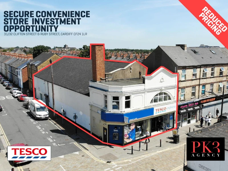 Tesco Express, 31/32 Clifton Street & Ruby Street, Cardiff CF24 1LR