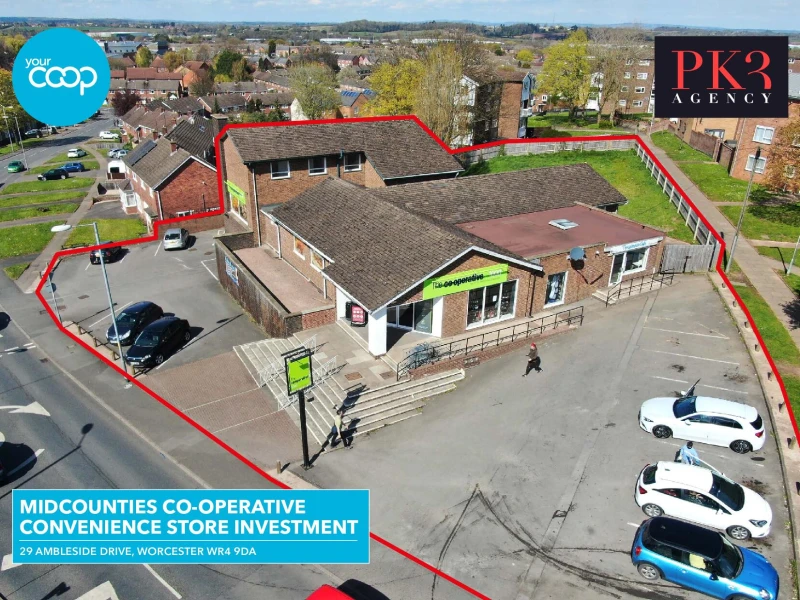 Midcounties Co-Operative Convenience Store Investment - 29 Ambleside Drive, Worcester WR4 9DA