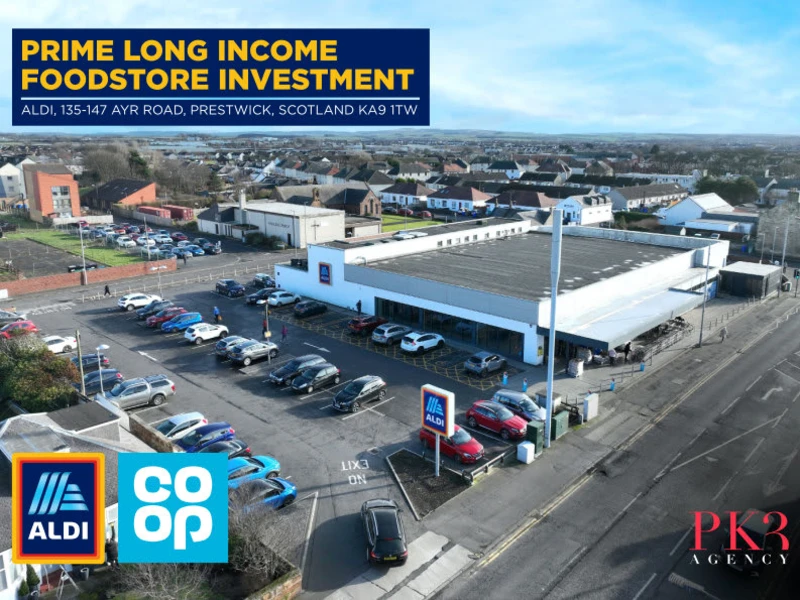 Aldi, 135 -147 Ayr Road, Prestwick, Scotland KA9 1TW