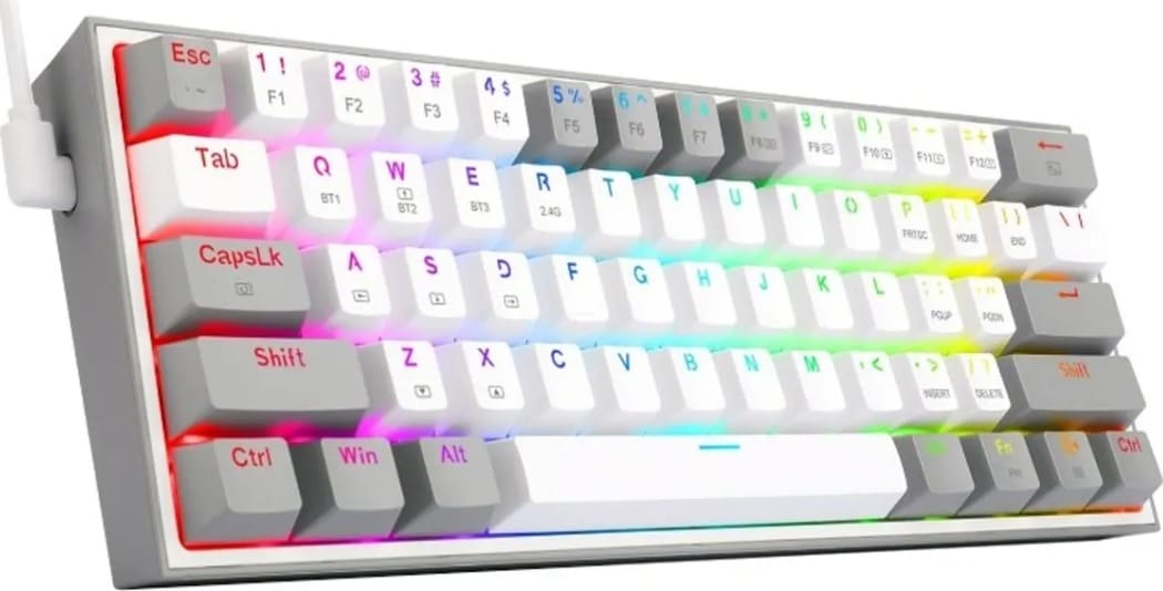 Teclado Gamer Redragon Fizz Pro K616-RGB WG SP