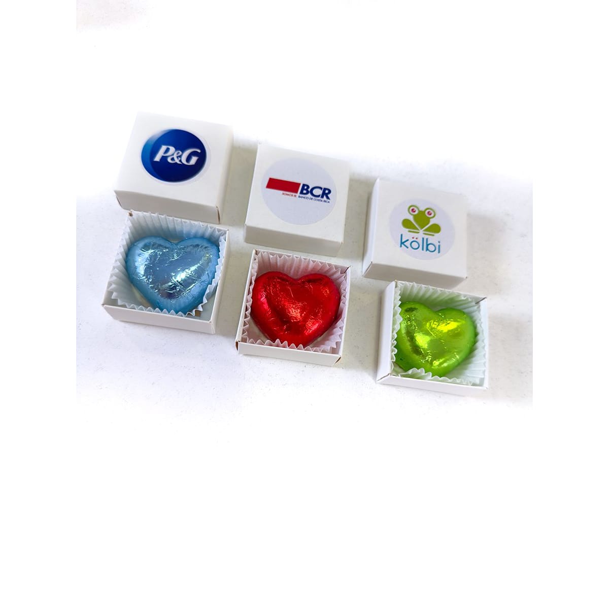 Corazón de chocolate