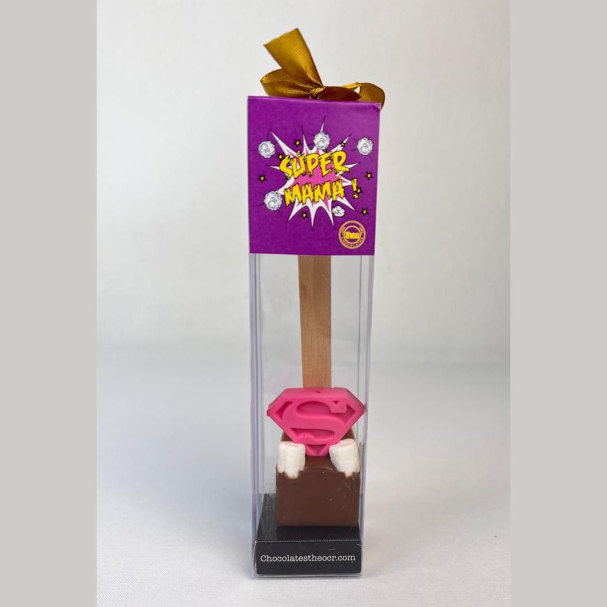 Hot Choco Spoon "Súper Mamá"