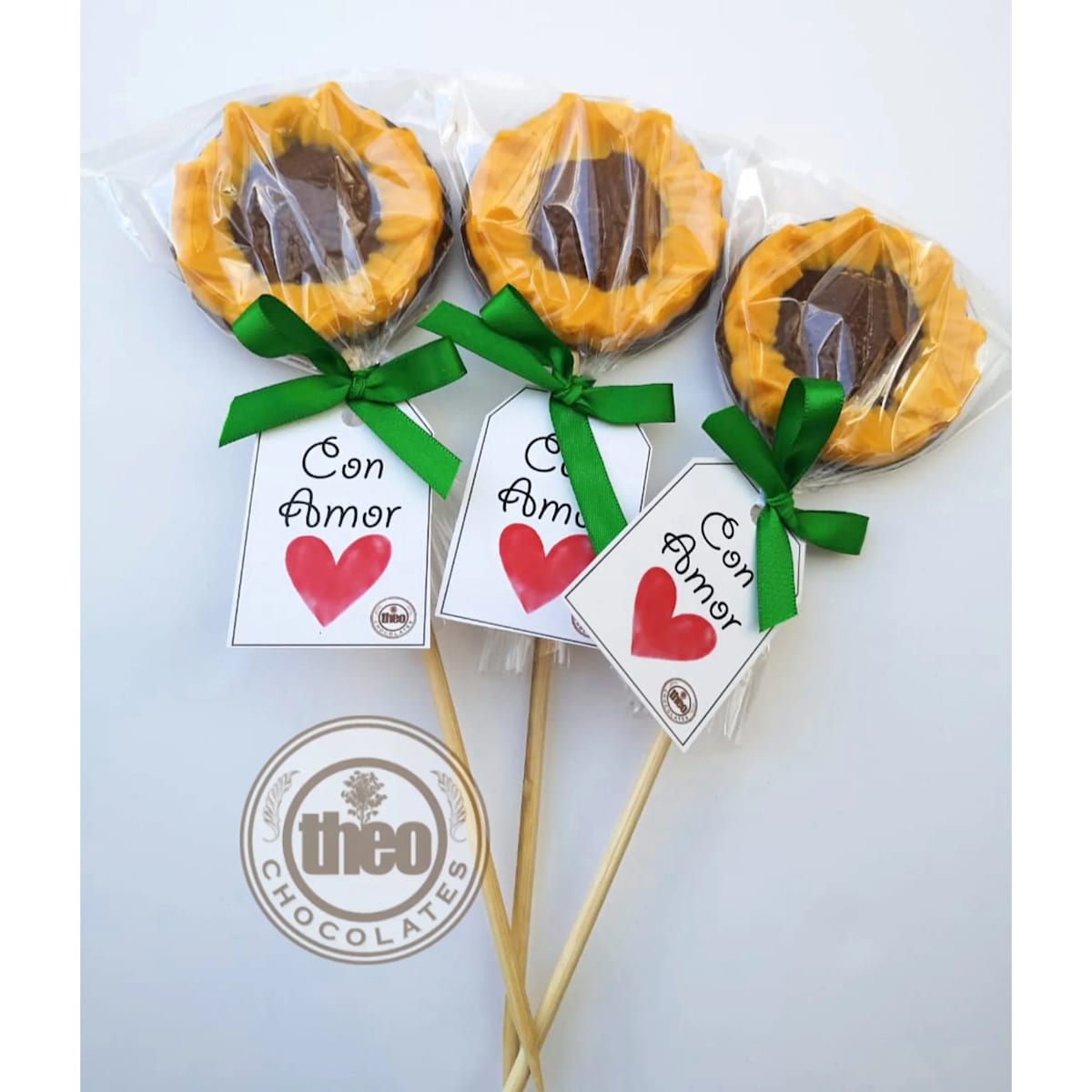 Girasol de Chocolate — San Valentín