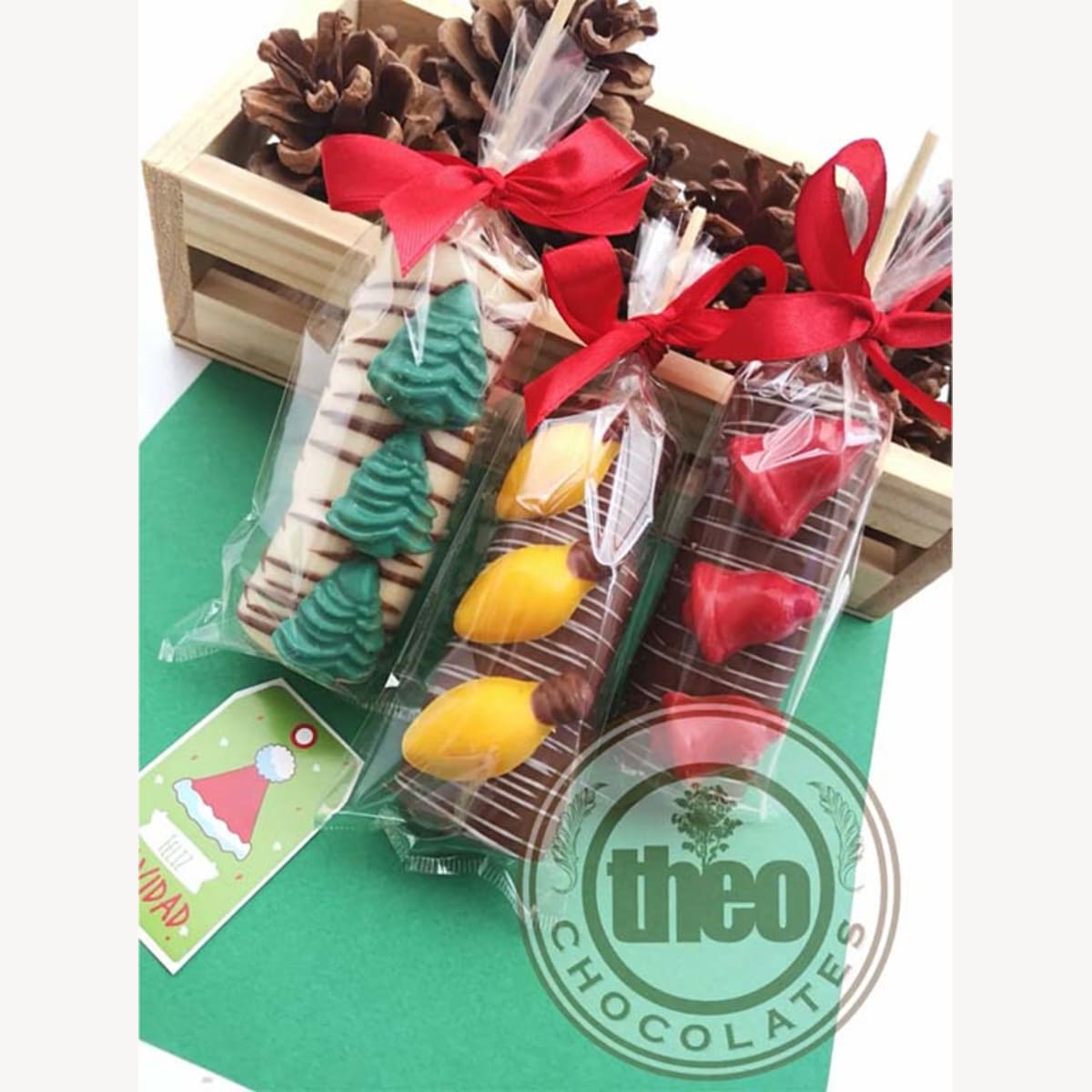Pincho Marshmallows Navideños