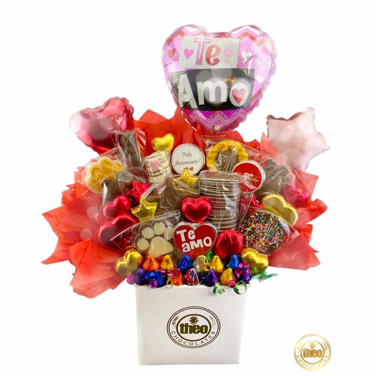 Arreglo Con surtido De Chocolates De Amor