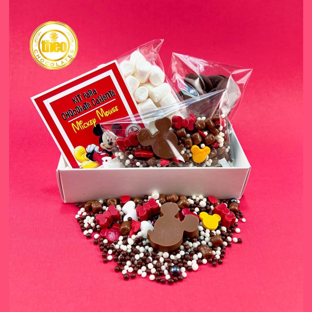 Kit para hacer Chocolate Caliente "Mickey Mouse"