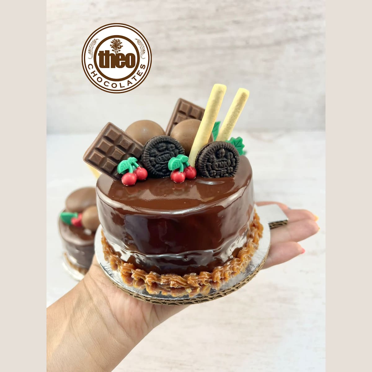 Queque de chocolate personal