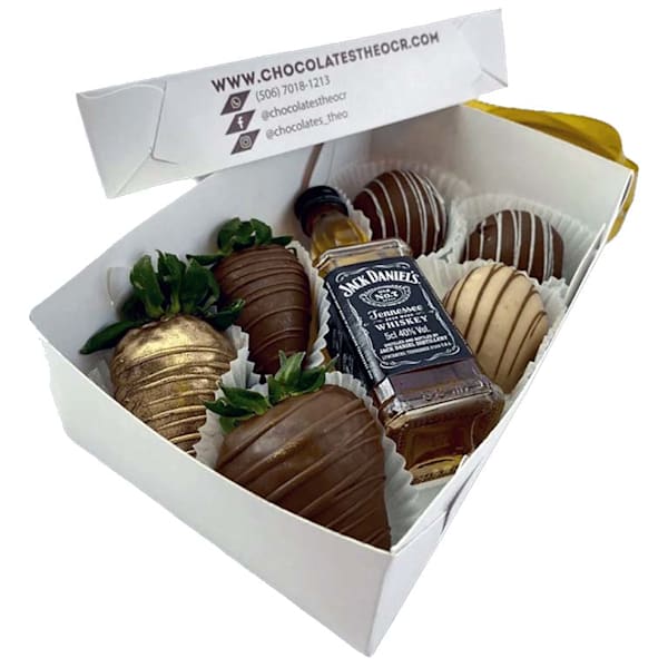 Caja Bombones, Fresas & Jack Daniels