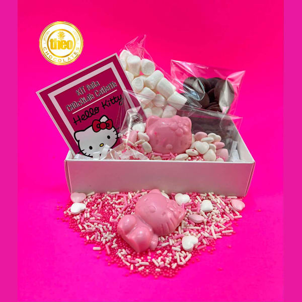 Kit para hacer Chocolate Caliente "Hello Kitty"