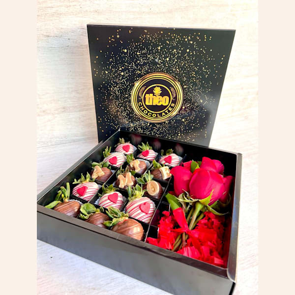 Caja Victoria red "Te Amo"