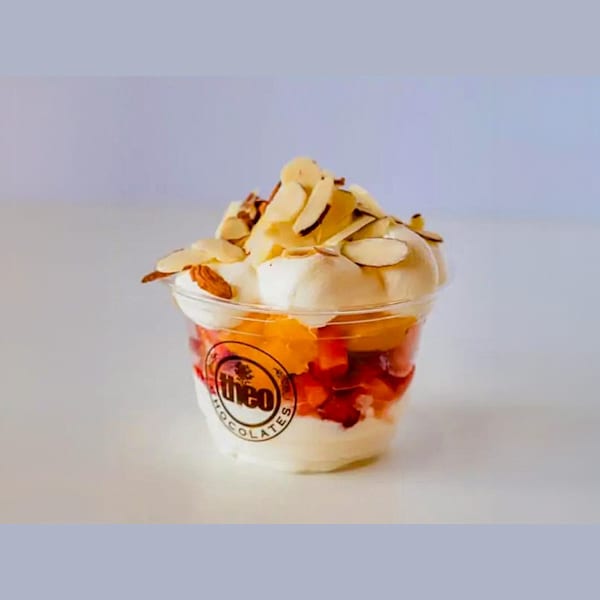 Vaso pequeño con crema