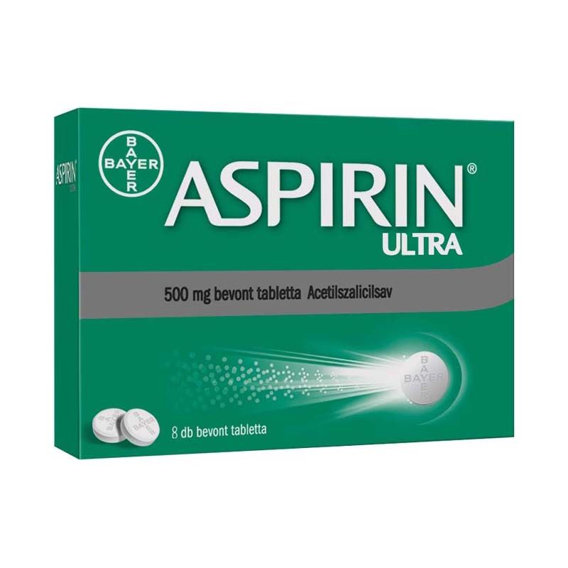 Aspirin 500 mg tabletta fotója