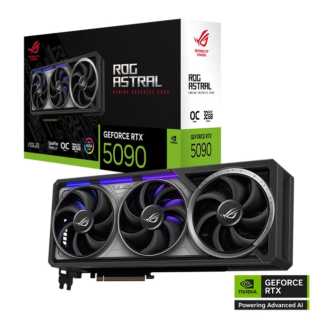 Card màn hình Asus ROG ASTRAL RTX 5090 32G GAMING GDDR7 OC