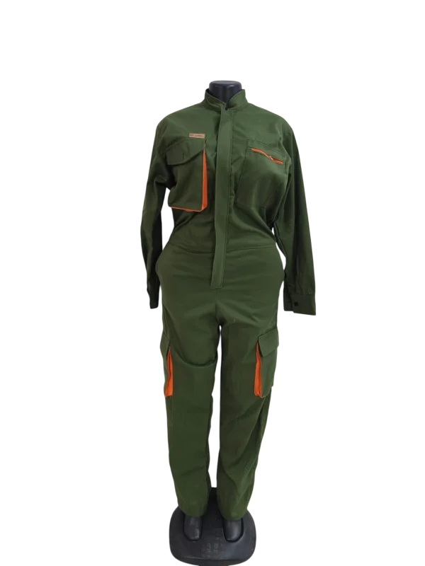 Industrial Cargo Workwear Overalls for Construction & Mechanical Safety Use