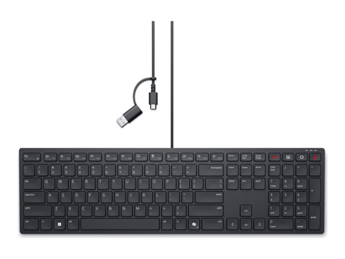 Dell Pro Silent Wired Collaboration Keyboard KB525C | Keyboards UK ...