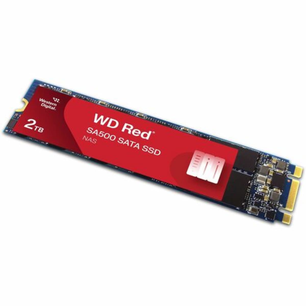 内蔵型SSD WD Red SA500 2TB SATA SSD WD Red SA500 WDS200T1R0B-68A4Z0 - SSD - 2 TB - internal - M.2 2280