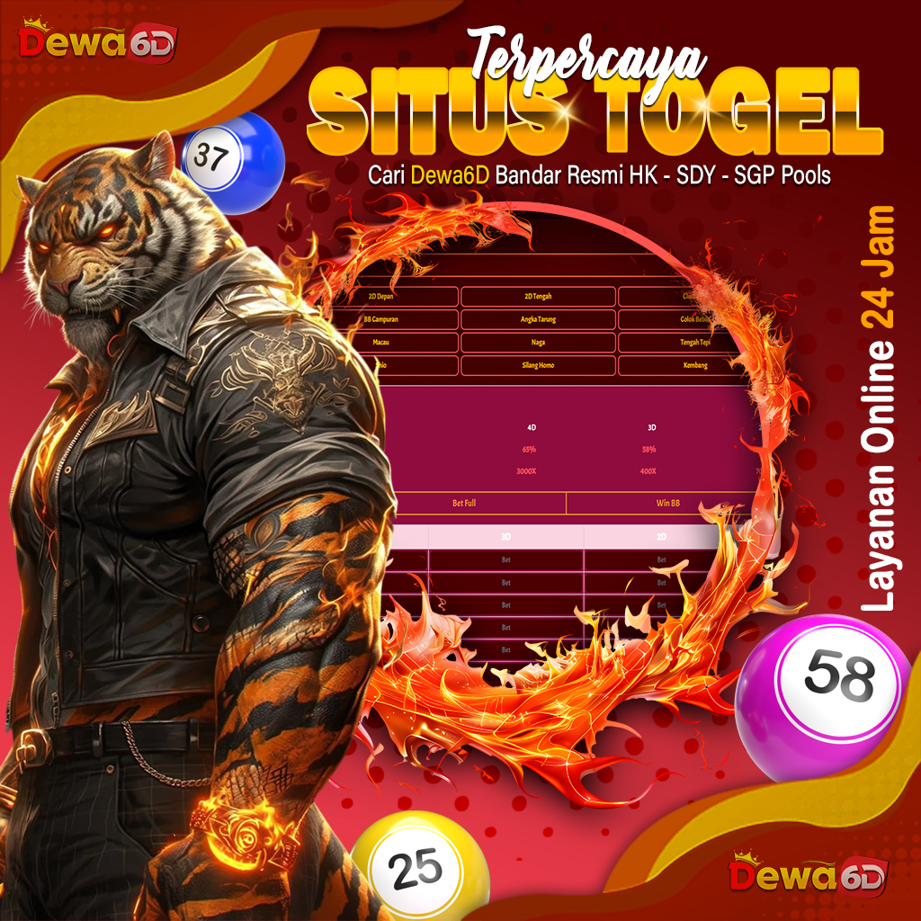 DEWA6D // Situs Togel 4D & Slot777 Terpercaya Daftar Disini