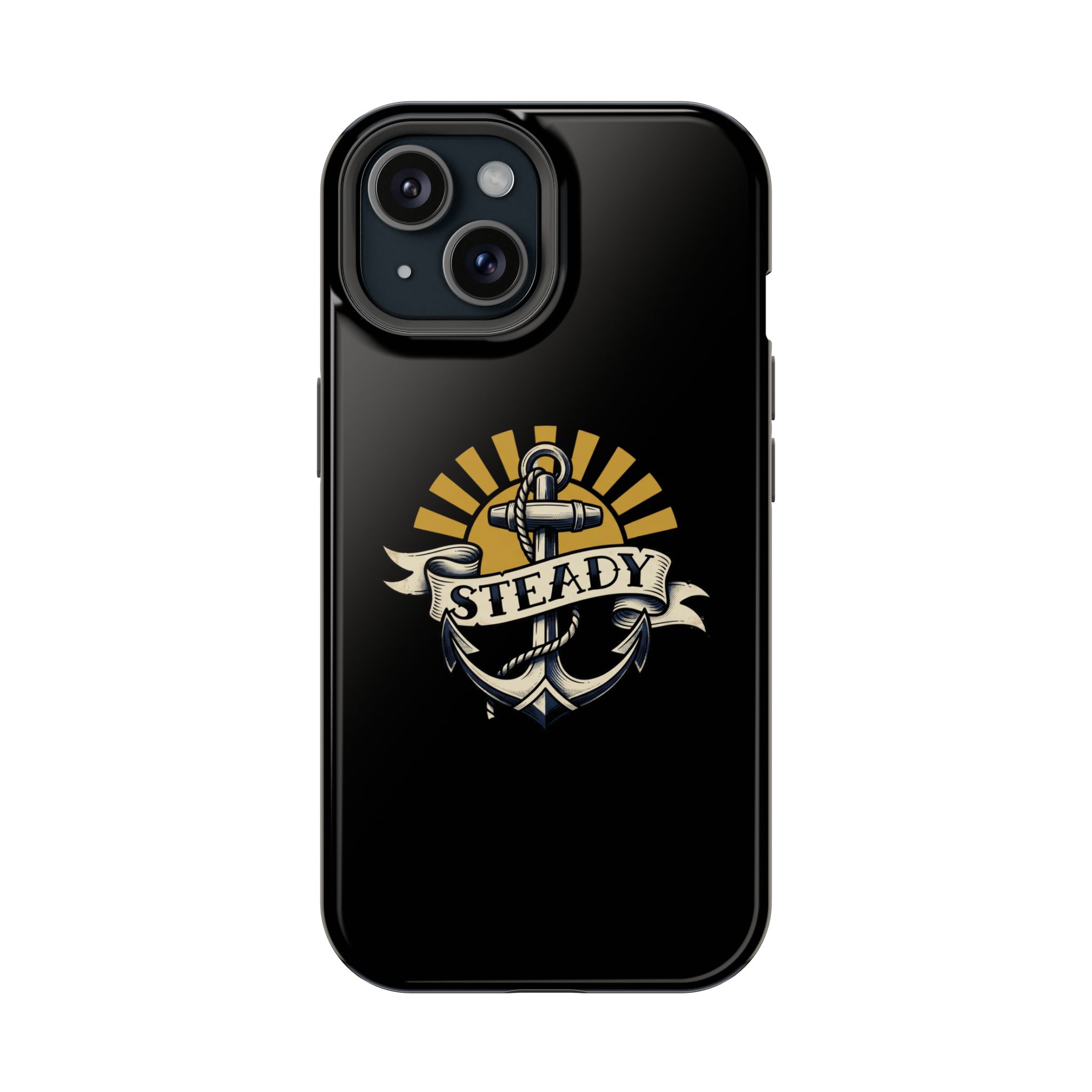 Steady Anchor Phone Case — Recovery & Sobriety Gift