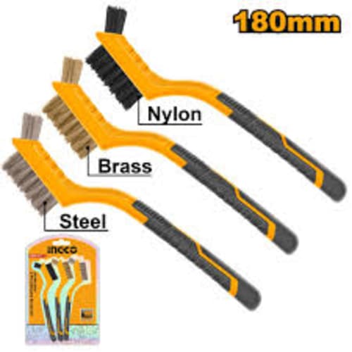 INGCO 3pcs Abrasive Brush Set  7" HKTWB10306
