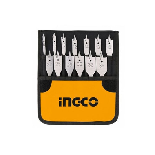 INGCO 13pcs Flat Wood Drill Bit Set AKD41301