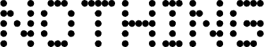 Nothing logo