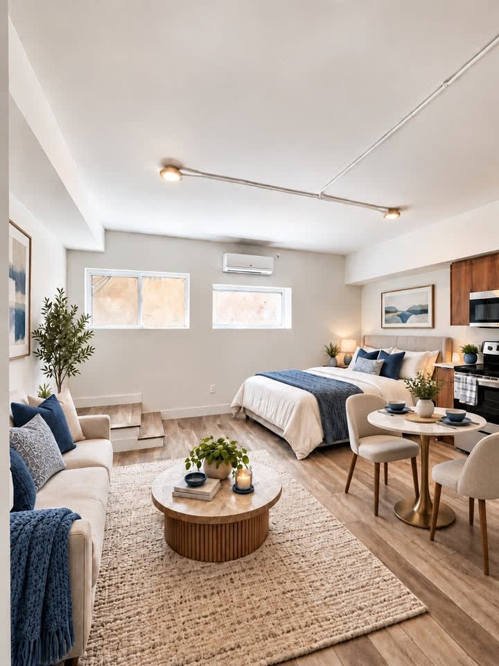 Studio 1 Bath Apartment interior