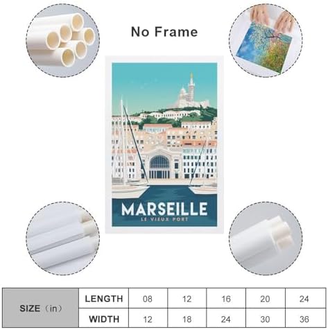 Vue 2 de Yqcqcs Poster Vintage De