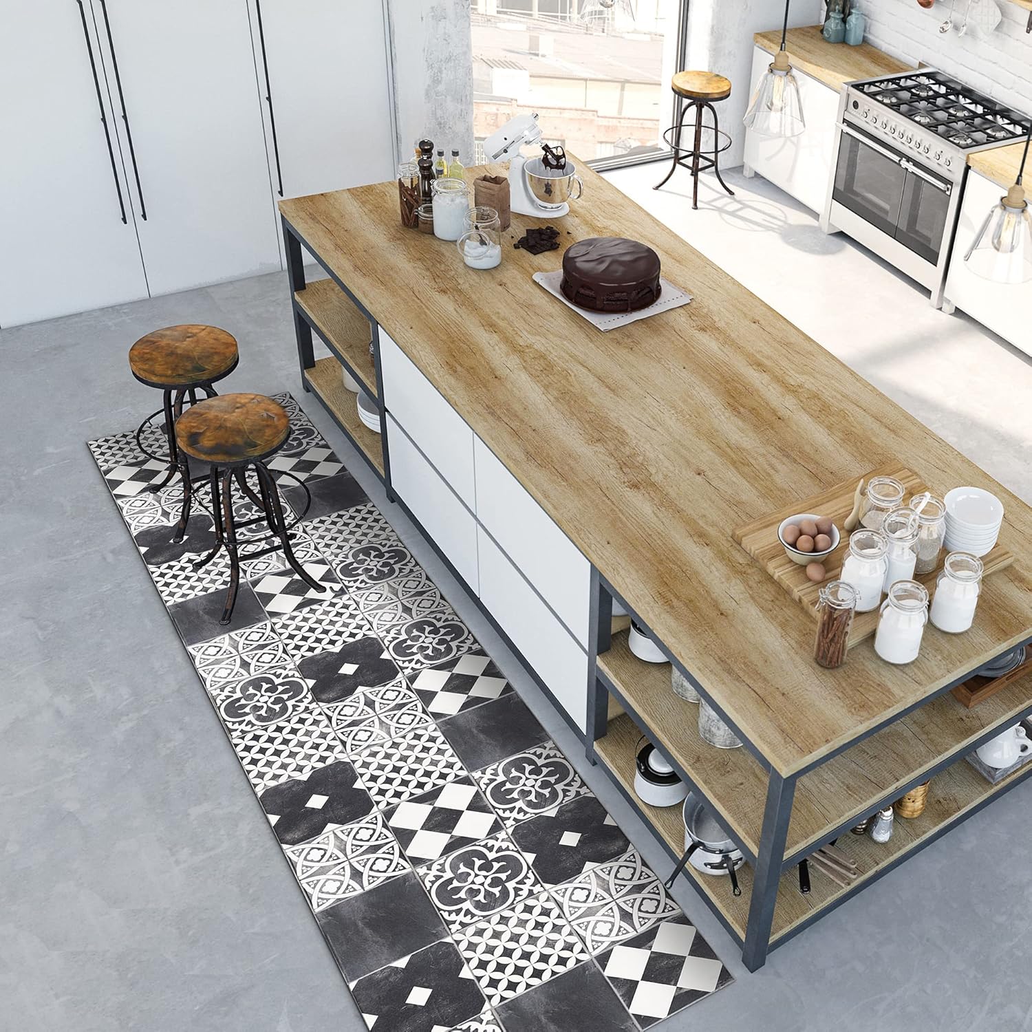 Crearreda Tapis De Cuisine