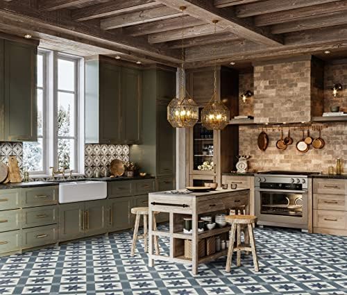 Vue 6 de Madeinnature Pvc Carreaux Ciment