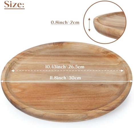 Vue 2 de Yangqihome Plateau Rond En