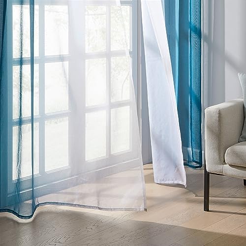 Vue 4 de Topfinel Rideau Voilage Fenetre