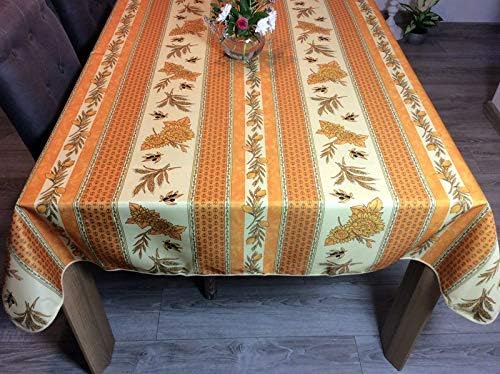 Vue 2 de Nappe Provencale Rectangle Antitache