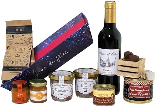 Vue 2 de Colis Gourmands Panier Garni