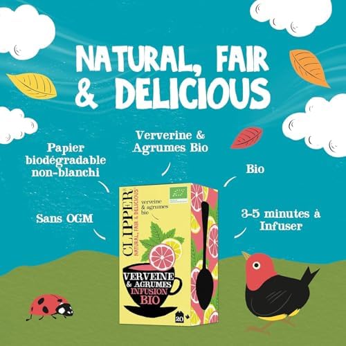 Vue 2 de Clipper Infusion Bio Verveine