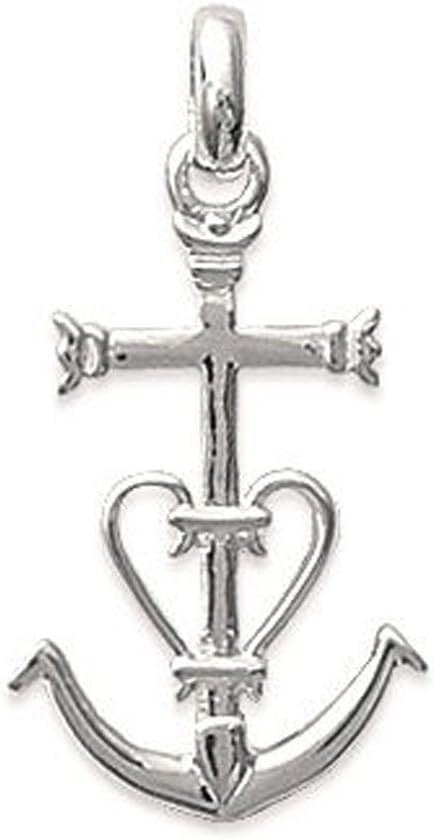 Pendentif En Argent Croix